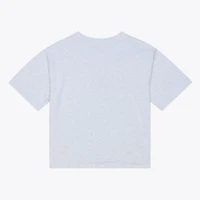 Mitchell  Ness New York Yankees Script Cropped Boxy T-Shirt