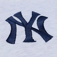 Mitchell  Ness New York Yankees Script Cropped Boxy T-Shirt