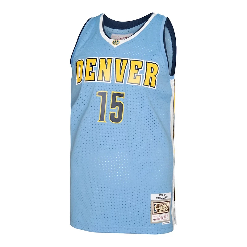 Mitchell  Ness Nikola Jokic Light Denver Nuggets 2016 17 Swingman Jersey