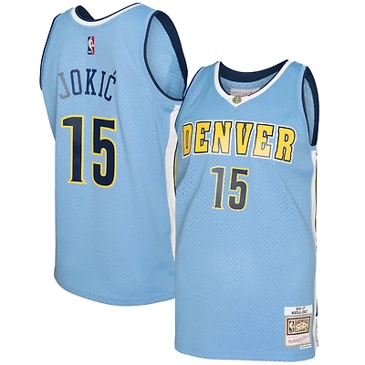 Mitchell  Ness Nikola Jokic Light Denver Nuggets 2016 17 Swingman Jersey