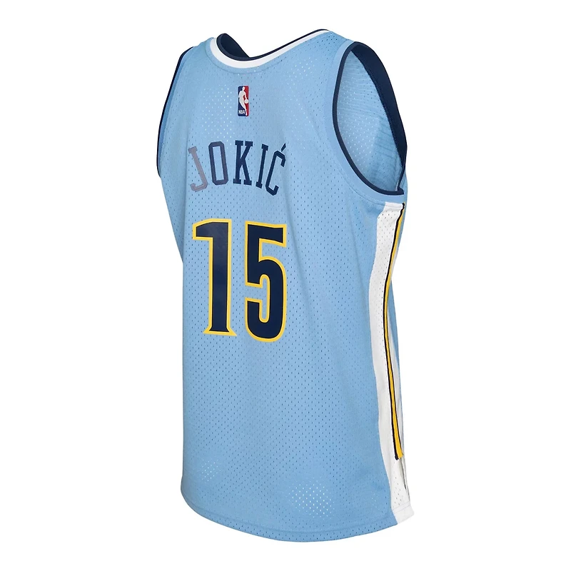 Mitchell  Ness Nikola Jokic Light Denver Nuggets 2016 17 Swingman Jersey