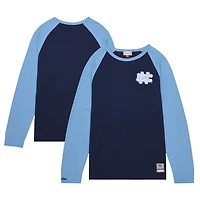 Mitchell  Ness North Carolina Tar Heels Legendary Slub Raglan Long Sleeve T-Shirt