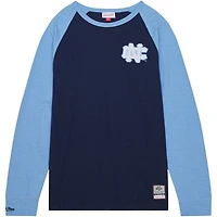 Mitchell  Ness North Carolina Tar Heels Legendary Slub Raglan Long Sleeve T-Shirt