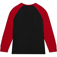 Mitchell  Ness Oklahoma Sooners Legendary Slub Raglan Long Sleeve T-Shirt