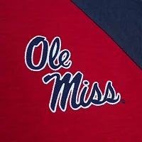 Mitchell  Ness Ole Miss Rebels Legendary Slub Raglan Long Sleeve T-Shirt