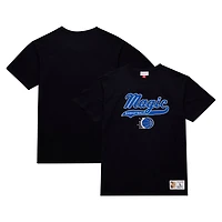 Mitchell  Ness Orlando Magic Hardwood Classics Felt Applique Slub T-Shirt