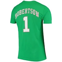 Mitchell  Ness Oscar Robertson Milwaukee Bucks Hardwood Classics Stitch Name Number T-Shirt