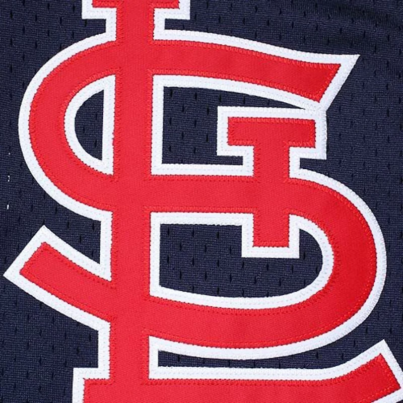 Mitchell  Ness Ozzie Smith St Louis Cardinals 1994 Authentic Cooperstown Collection Mesh Batting Practice Jersey