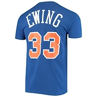 Mitchell  Ness Patrick Ewing New York Knicks Hardwood Classics Stitch Name Number T-Shirt