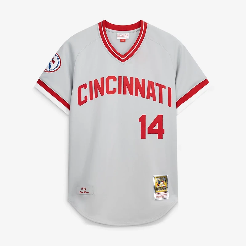 Mitchell  Ness Pete Cincinnati Reds 1976 Authentic Jersey