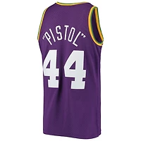 Mitchell  Ness Pete Maravich New Orleans Jazz Hardwood Classics Swingman Jersey