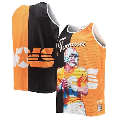 Mitchell  Ness Peyton Manning /Tennessee Orange Tennessee Volunteers Sublimated Player Big  Tall Tank Top