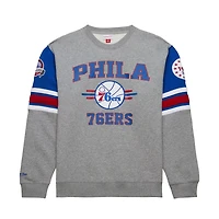 Mitchell  Ness Philadelphia 76ers Hardwood Classics All Over 40 Pullover Sweatshirt