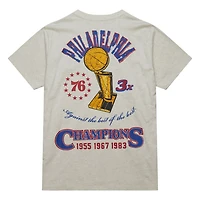 Mitchell  Ness Philadelphia 76ers Hardwood Classics Legacy Defined Retro Championship T-Shirt