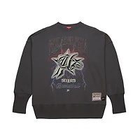 Mitchell  Ness Philadelphia 76ers Hardwood Classics Lightweight Pullover Sweatshirt