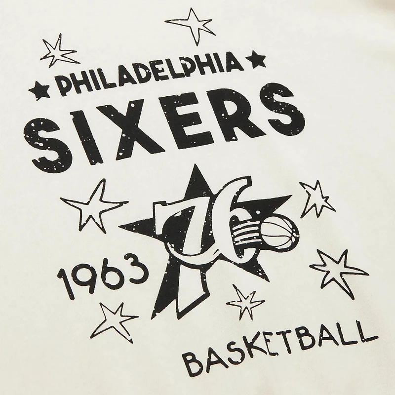 Mitchell  Ness Philadelphia 76ers Hardwood Classics Pullover Sweatshirt