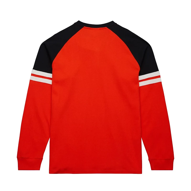 Mitchell  Ness Philadelphia Flyers Thermal Henley Long Sleeve T-Shirt