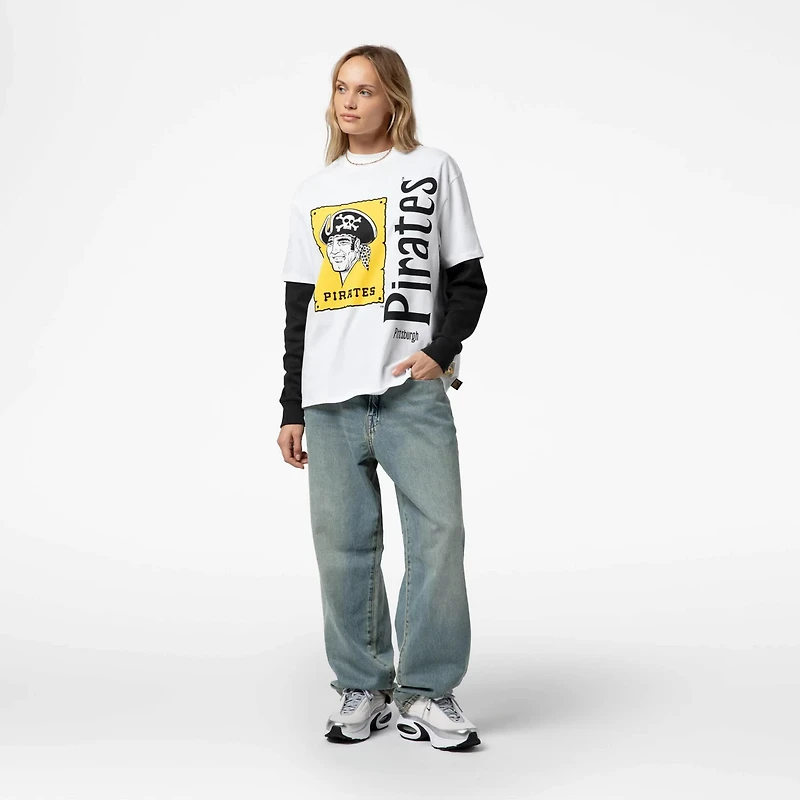 Mitchell  Ness Pittsburgh Pirates Cooperstown Collection Boyfriend T-Shirt