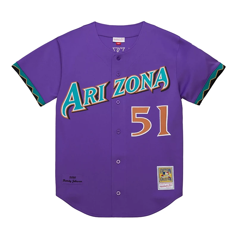 Mitchell  Ness Randy Johnson Arizona Diamondbacks 2000 Throwback Authentic Jersey