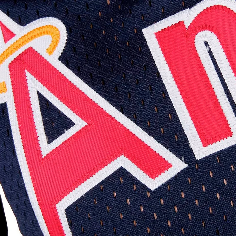 Mitchell  Ness Reggie Jackson California Angels Cooperstown Mesh Batting Practice Jersey