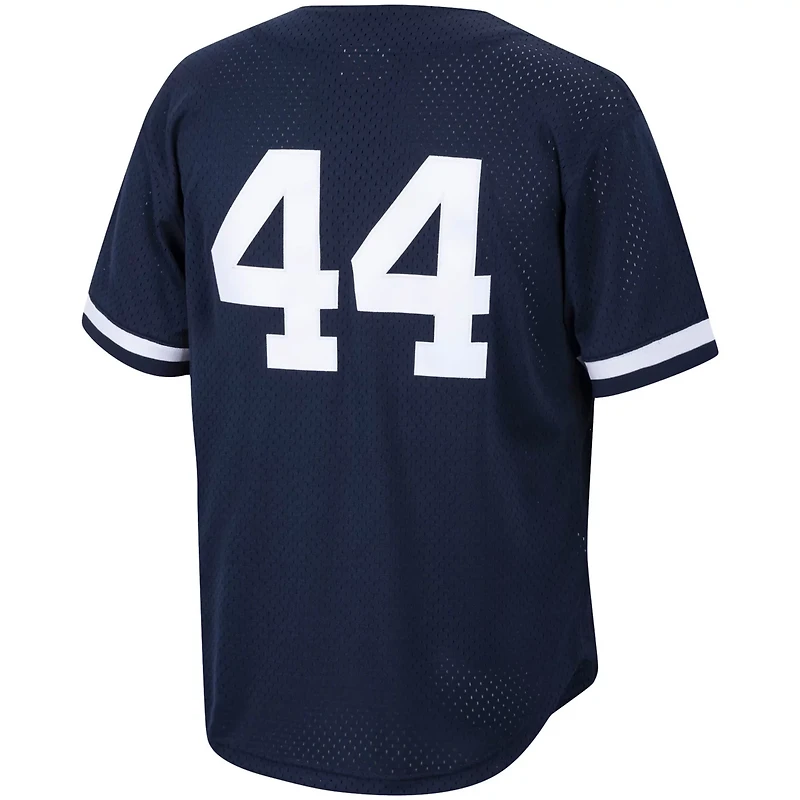 Mitchell  Ness Reggie Jackson New York Yankees Cooperstown Collection Mesh Batting Practice Button-Up Jersey