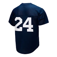 Mitchell  Ness Rickey Henderson New York Yankees Cooperstown Collection Mesh Batting Practice Button-Up Jersey