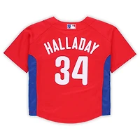Mitchell  Ness Roy Halladay Philadelphia Phillies Cooperstown Collection Mesh Batting Practice Jersey