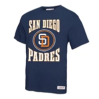 Mitchell  Ness San Diego Padres Arched Logo Slub T-Shirt