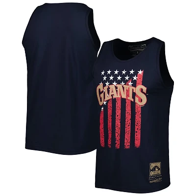 Mitchell  Ness San Francisco Giants Cooperstown Collection Stars and Stripes Tank Top