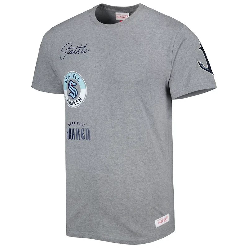 Mitchell Ness Seattle Kraken City Collection T-Shirt