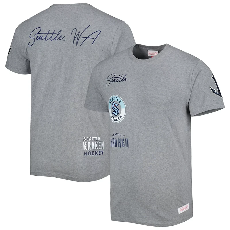 Mitchell Ness Seattle Kraken City Collection T-Shirt