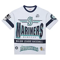 Mitchell  Ness Seattle Mariners Cooperstown Collection Team Origins Premium T-Shirt