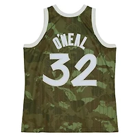 Mitchell  Ness Shaquille O'Neal Orlando Magic Hardwood Classics 1994 95 Ghost Swingman Jersey