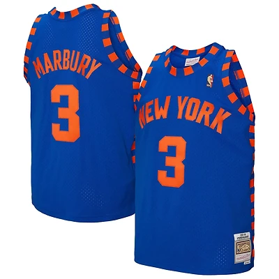 Mitchell  Ness Stephon Marbury New York Knicks 2005 06 Hardwood Classics Swingman Jersey