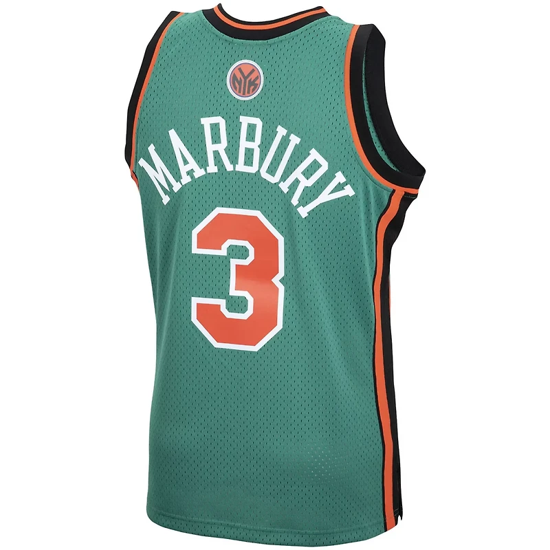 Mitchell  Ness Stephon Marbury New York Knicks 2006 07 Hardwood Classics Swingman Jersey