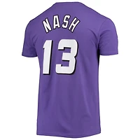 Mitchell  Ness Steve Nash Phoenix Suns Hardwood Classics Stitch Name Number T-Shirt