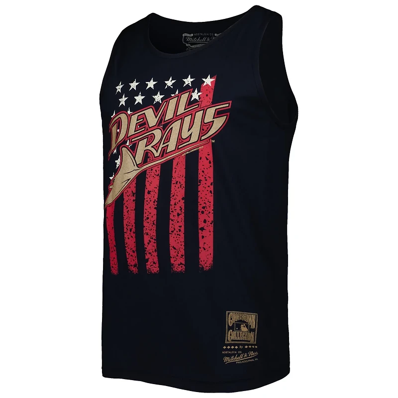 Mitchell  Ness Tampa Bay Rays Cooperstown Collection Stars and Stripes Tank Top