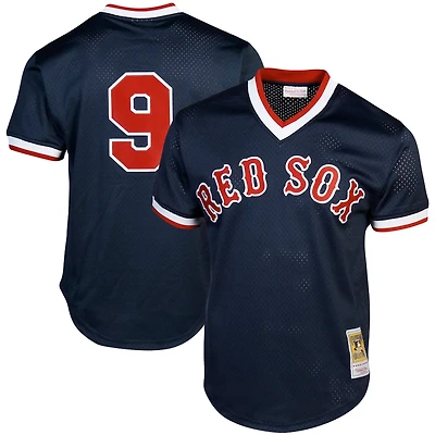 Mitchell  Ness Ted Williams Boston Red Sox Cooperstown Collection Big  Tall Mesh Batting Practice Jersey