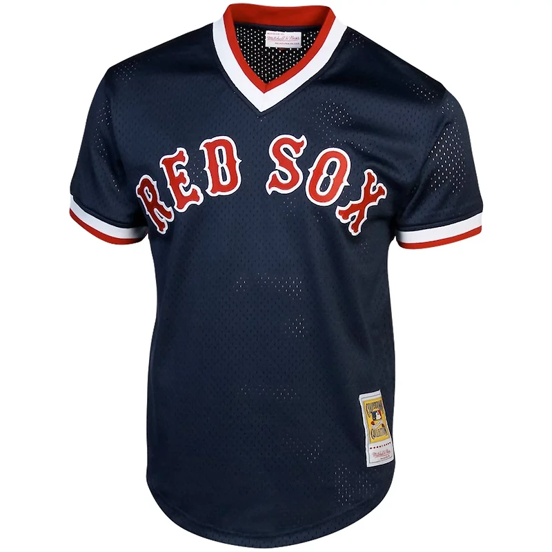 Mitchell  Ness Ted Williams Boston Red Sox Cooperstown Collection Big  Tall Mesh Batting Practice Jersey