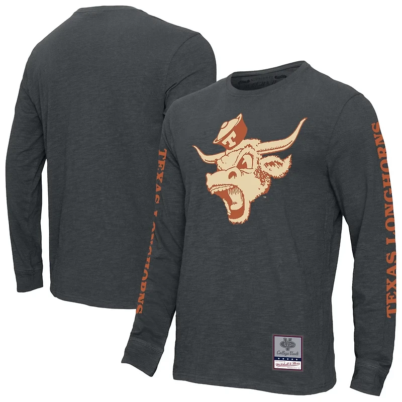 Mitchell Ness Texas Longhorns Team Pride Long Sleeve T-Shirt