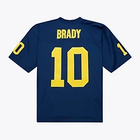 Mitchell  Ness Tom Brady Michigan Wolverines 1999 College Vault Jersey