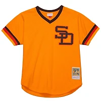 Mitchell  Ness Tony Gwynn San Diego Padres 1982 Authentic Cooperstown Collection Mesh Batting Practice Jersey