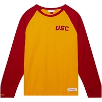 Mitchell  Ness USC Trojans Legendary Slub Raglan Long Sleeve T-Shirt