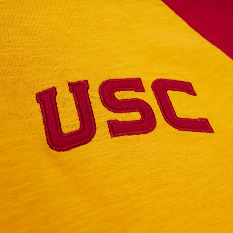 Mitchell  Ness USC Trojans Legendary Slub Raglan Long Sleeve T-Shirt