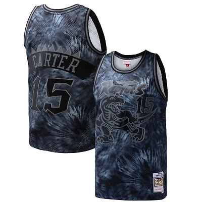 Mitchell  Ness Vince Carter Toronto Raptors Hardwood Classics 1998 99 Tie-Dye Swingman Jersey