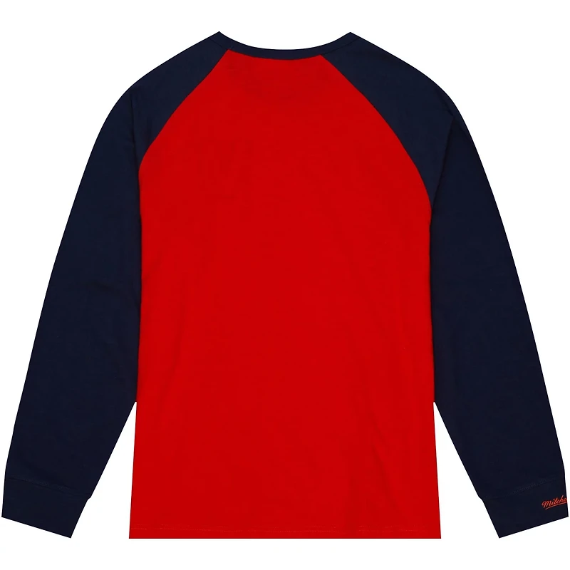 Mitchell  Ness Virginia Cavaliers Legendary Slub Raglan Long Sleeve T-Shirt
