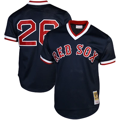 Mitchell  Ness Wade Boggs Boston Sox 1992 Authentic Cooperstown Collection Batting Practice Jersey - Blue