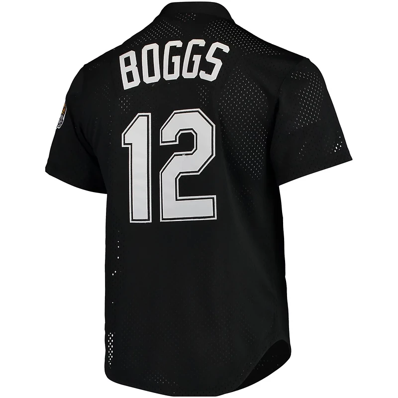 Mitchell  Ness Wade Boggs Tampa Bay Rays Cooperstown Collection 1991 Mesh Batting Practice Jersey