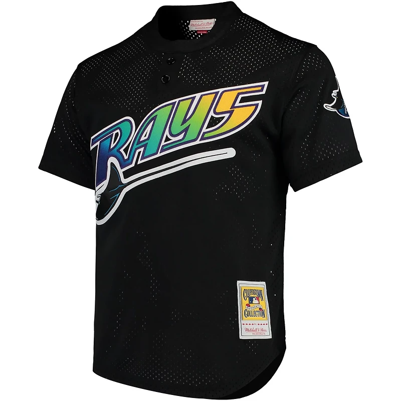 Mitchell  Ness Wade Boggs Tampa Bay Rays Cooperstown Collection 1991 Mesh Batting Practice Jersey