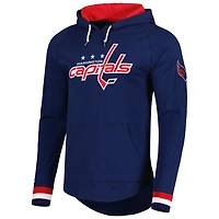 Mitchell  Ness Washington Capitals Legendary Slub Hoodie Long Sleeve T-Shirt